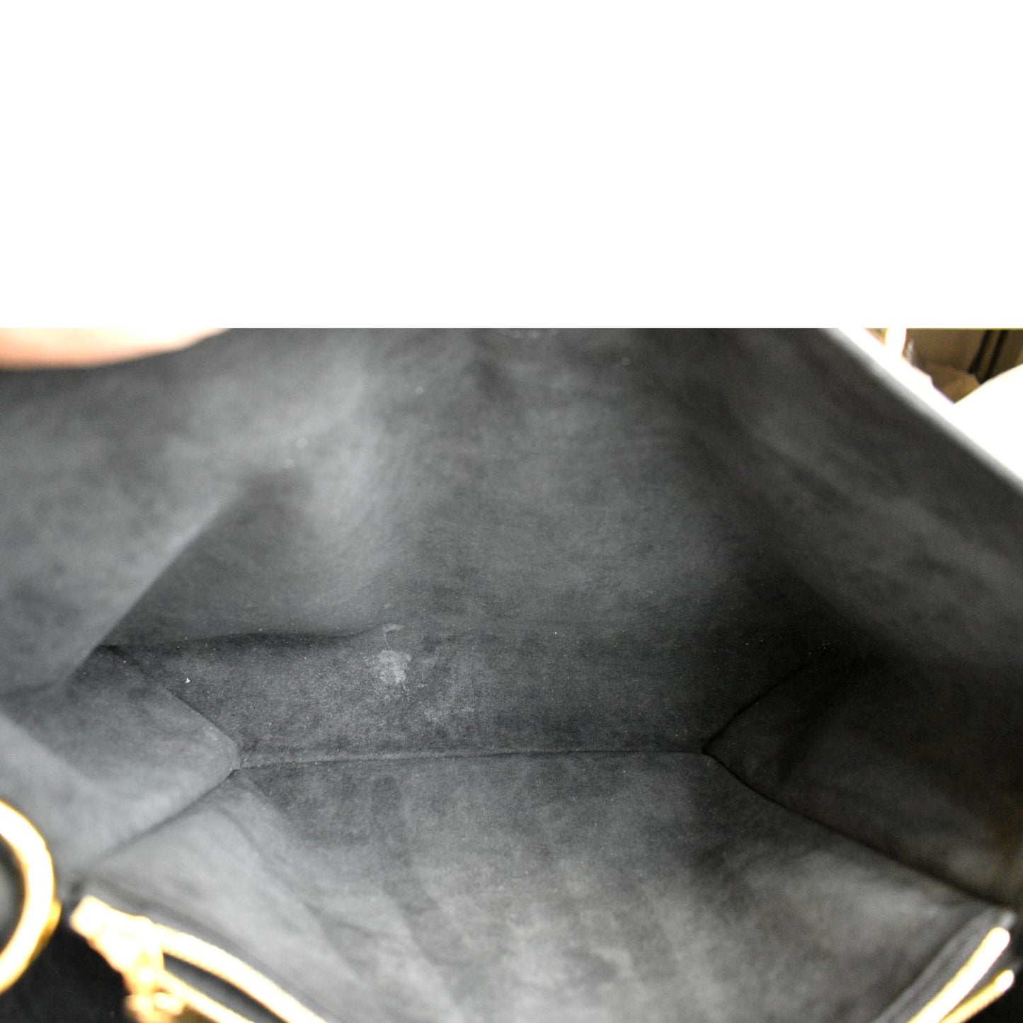 LOUIS VUITTON LV Riverside Damier Ebene Shoulder Bag Black