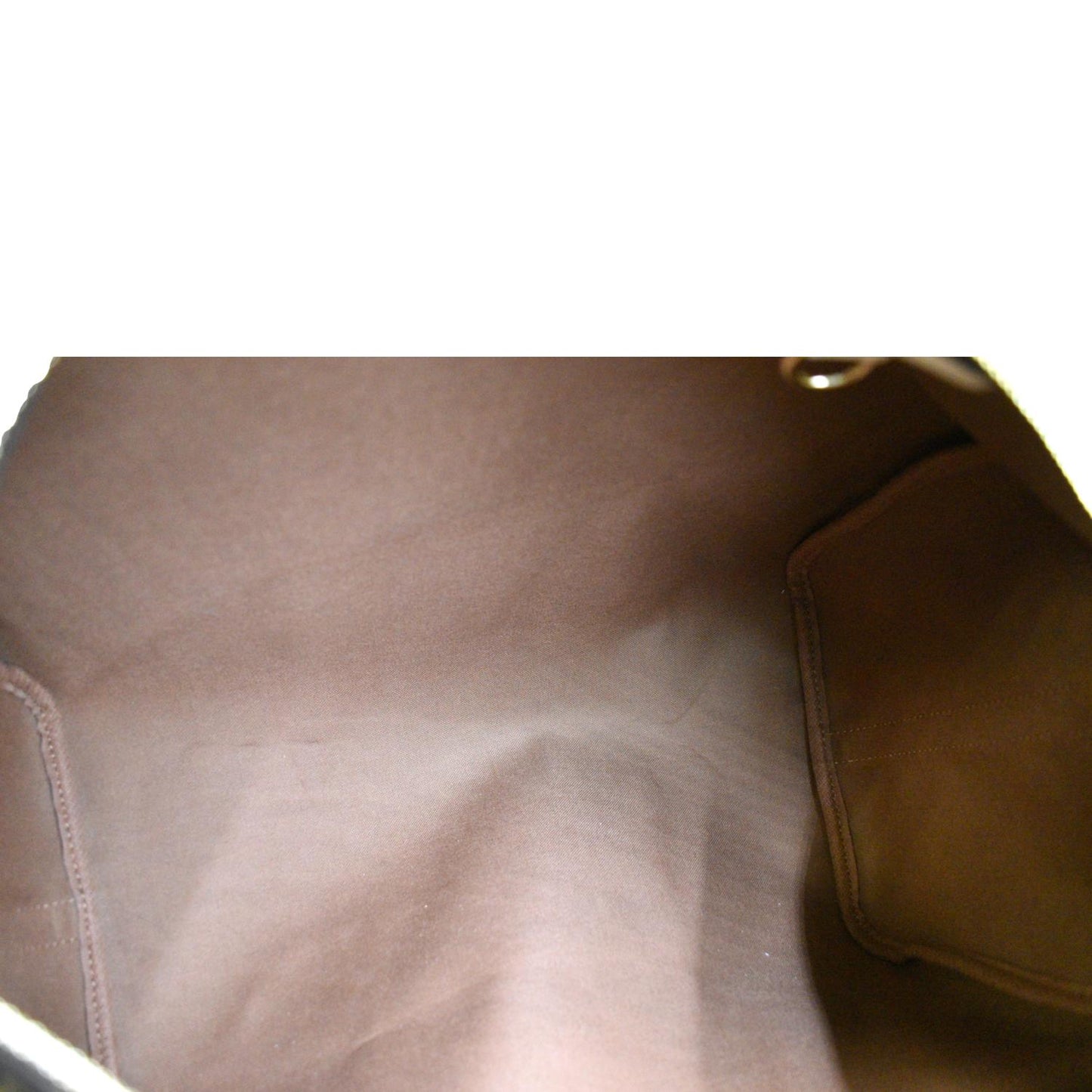 LOUIS VUITTON Speedy 35 Bandouliere Monogram Canvas Shoulder Bag Brown