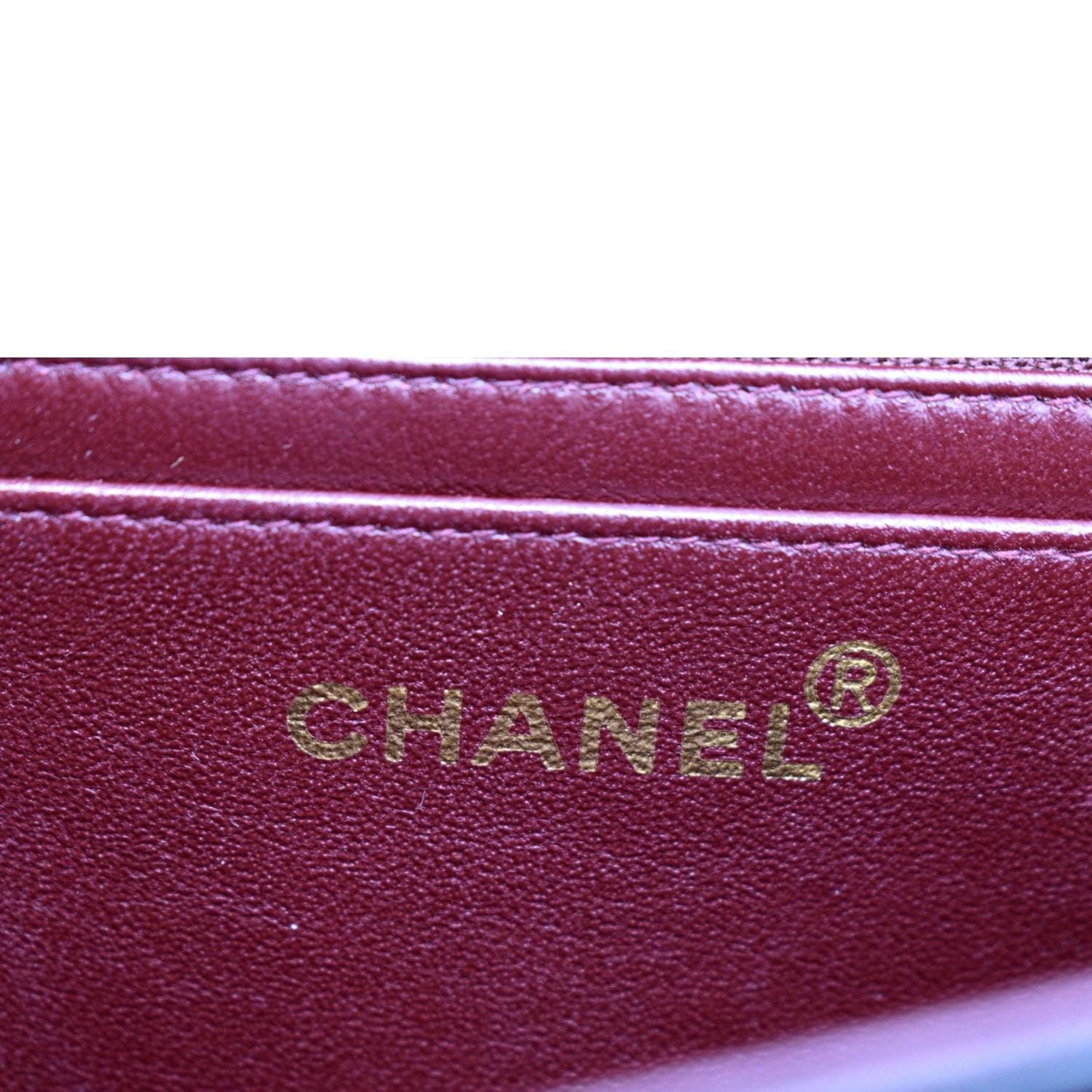 CHANEL Vintage Flap Quilted Leather Shoulder Bag Black