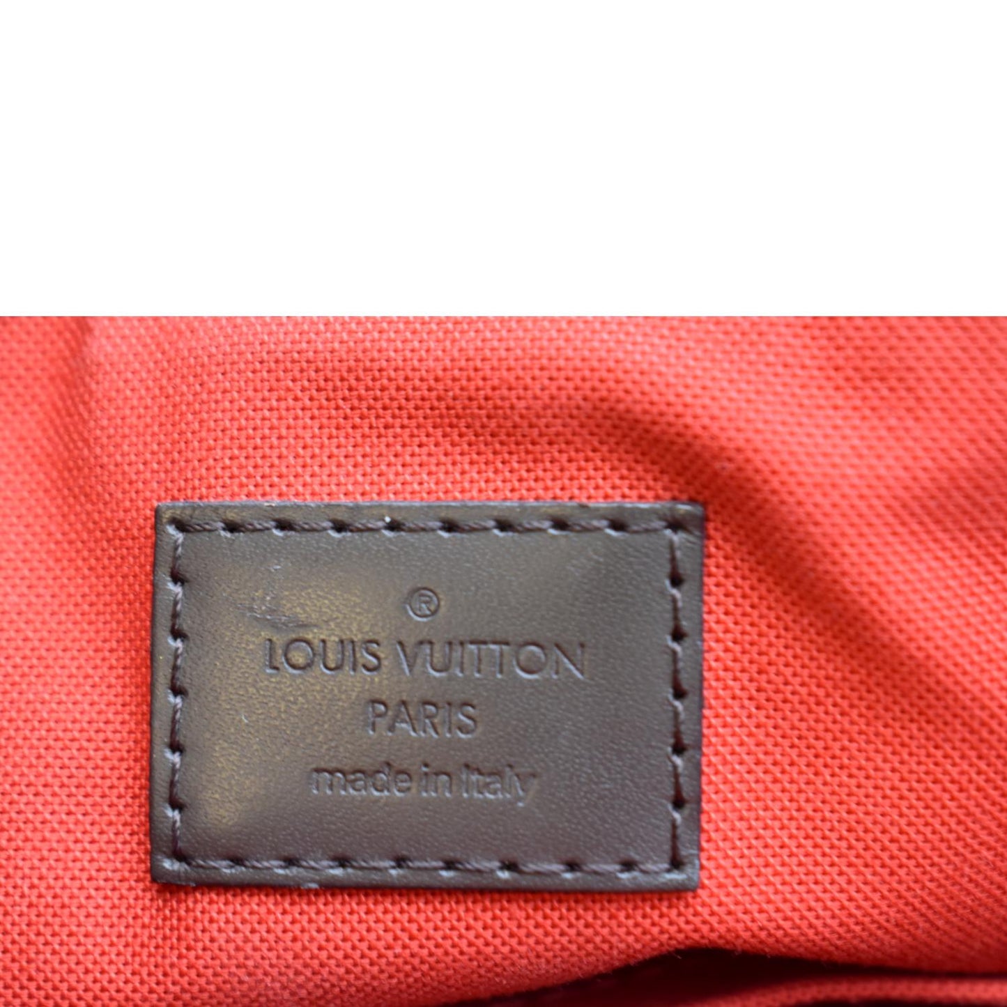 LOUIS VUITTON Siena PM Damier Ebene Shoulder Bag Brown