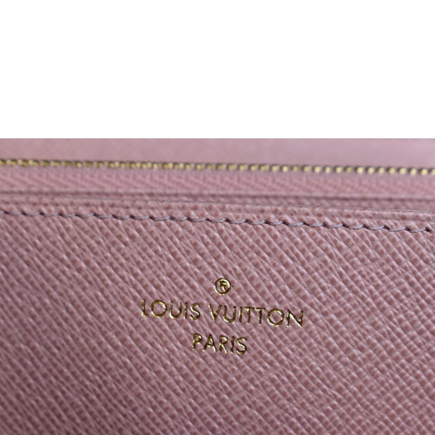 LOUIS VUITTON Monogram Canvas Zippy Wallet Brown