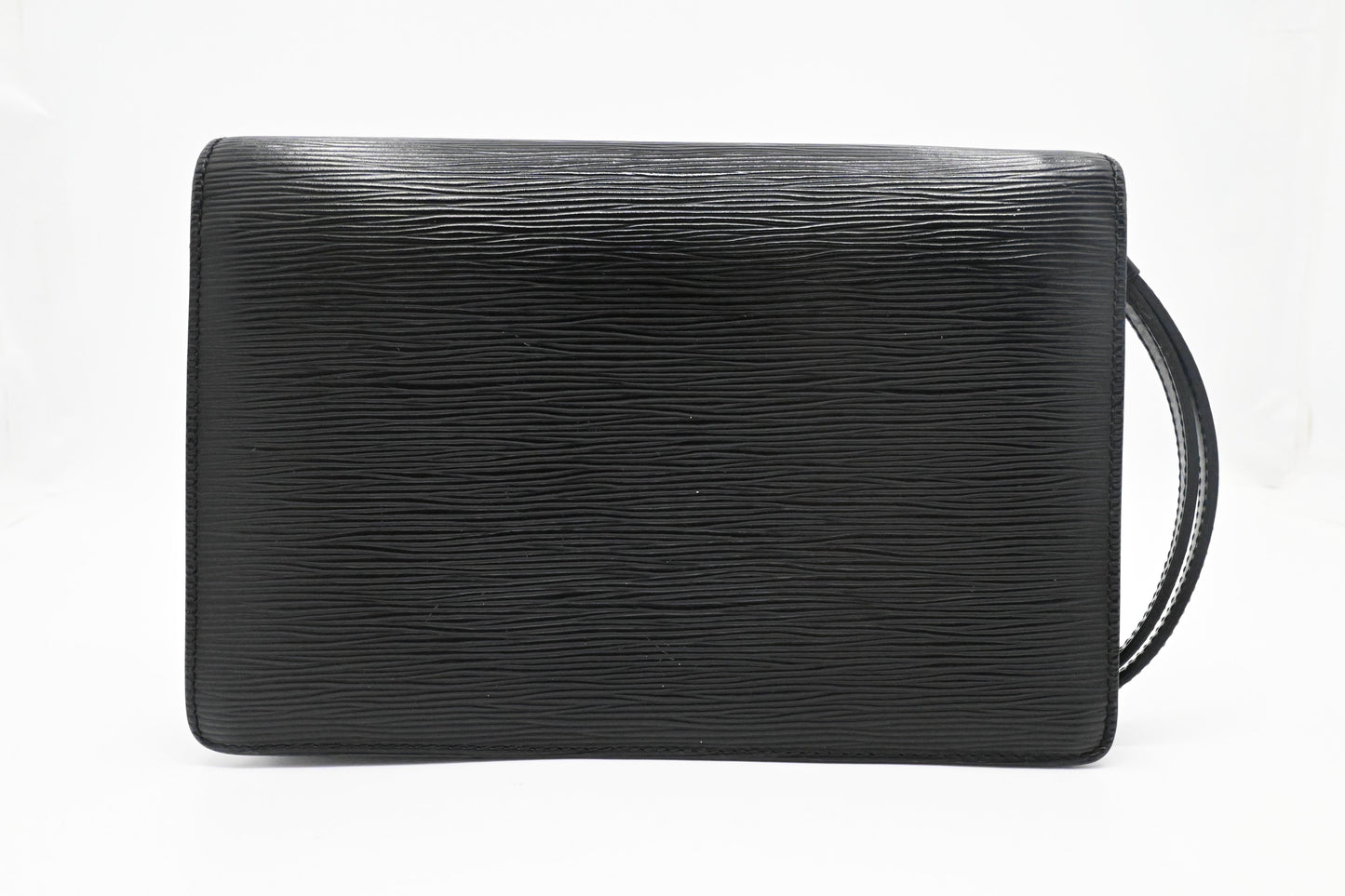 Louis Vuitton Sellier Dragonne in Black Epi Leather