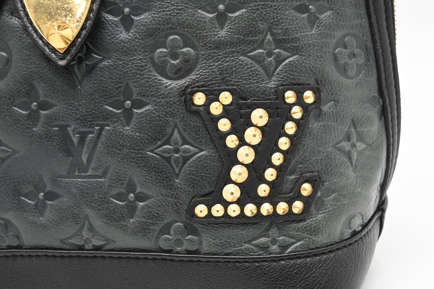 Louis Vuitton Double Jeu Neo Alma in Dark Green Empreinte Leather