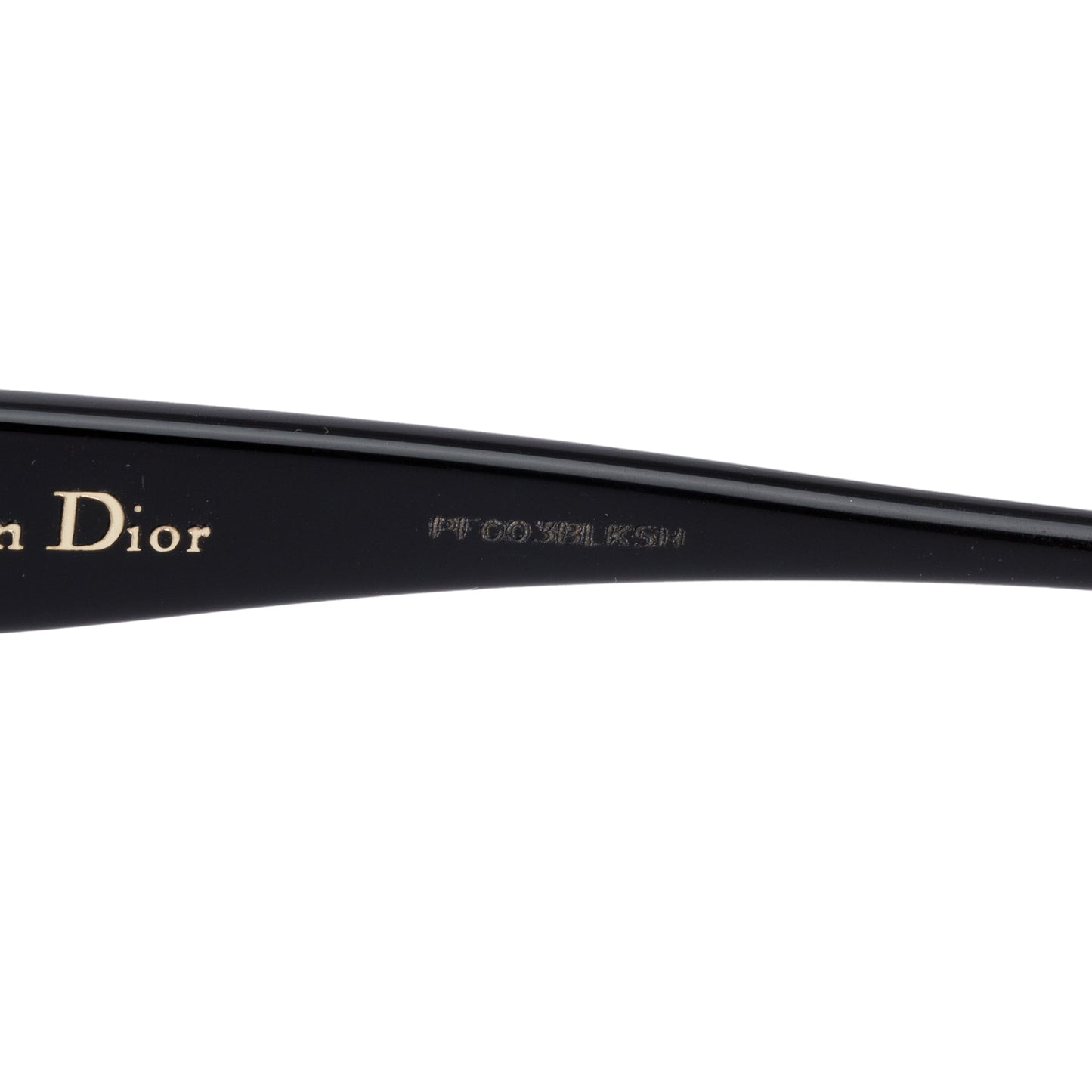 Dior Black Acetate DiorMohotani Cat Eye Sunglasses