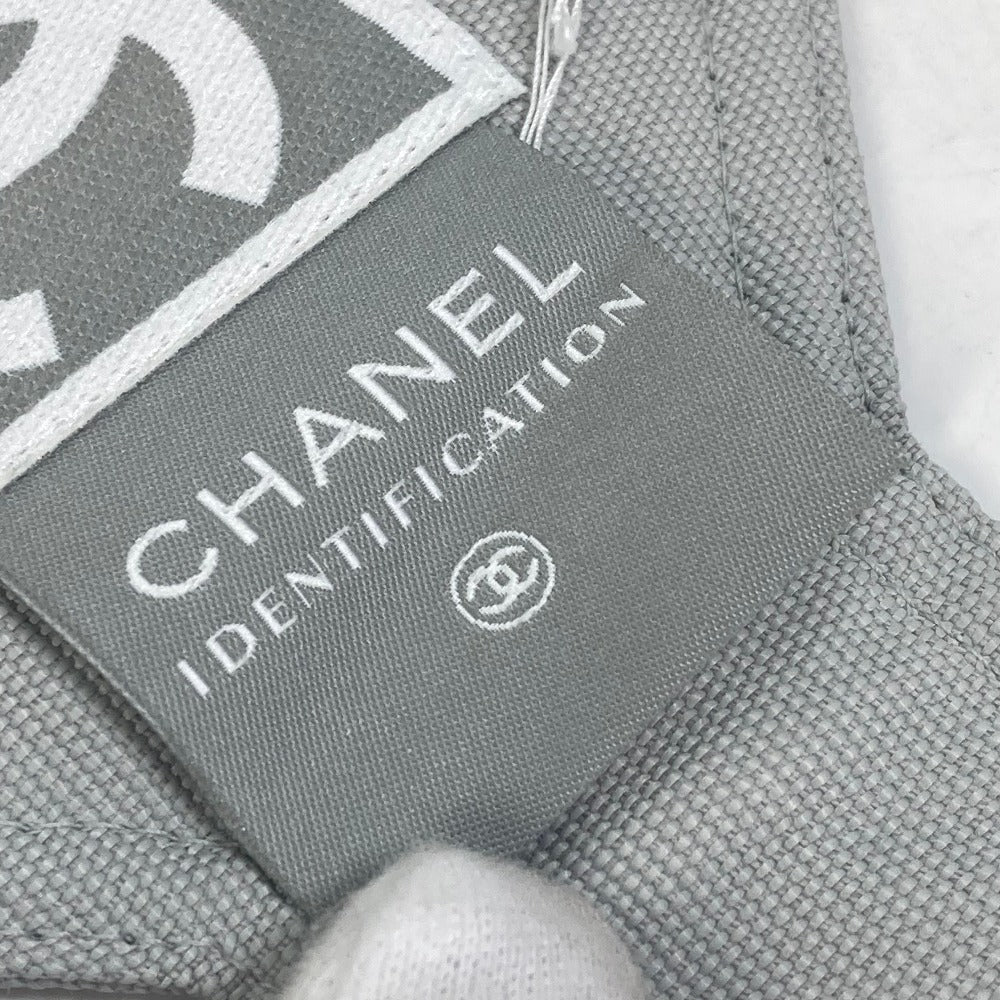 CHANEL Wristband Cotton, Nylon gray Sports line COCO Mark unisex(Unisex)