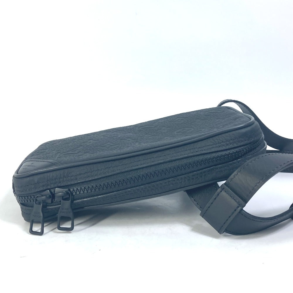 LOUIS VUITTON Shoulder Bag M53298 Taurillon Clemence black Monogram Utility side bag mens