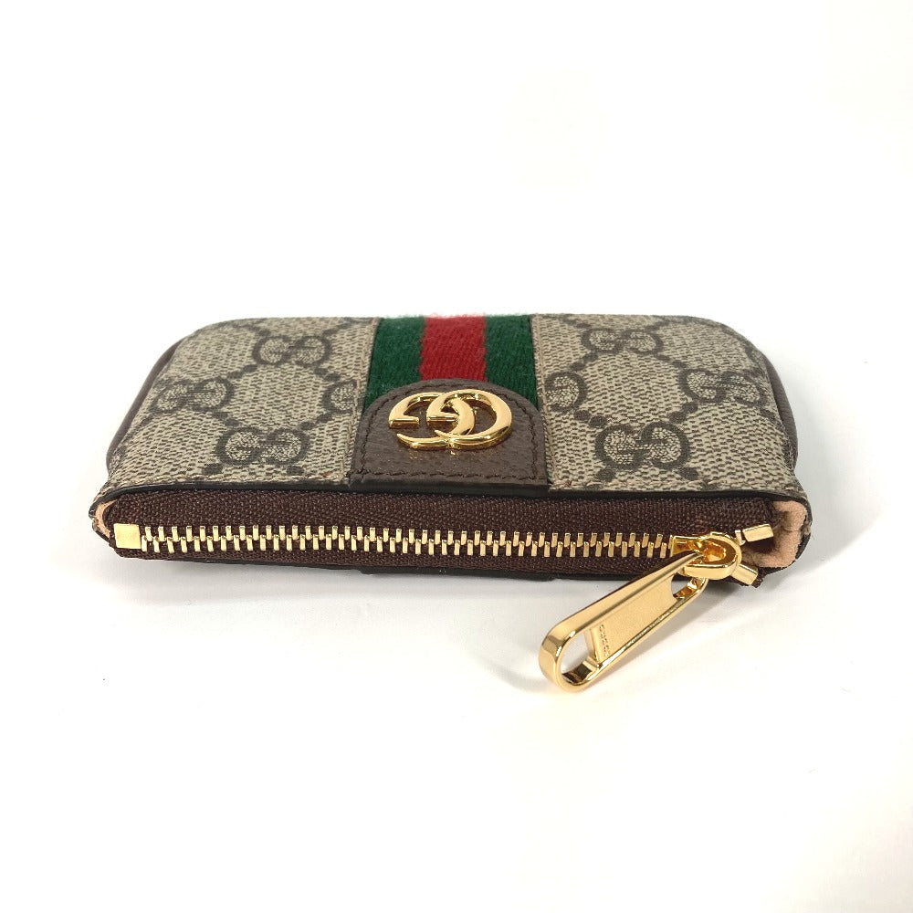 GUCCI Key case Key holder 671722 GG Supreme Canvas beige GG Supreme Ofidia Women