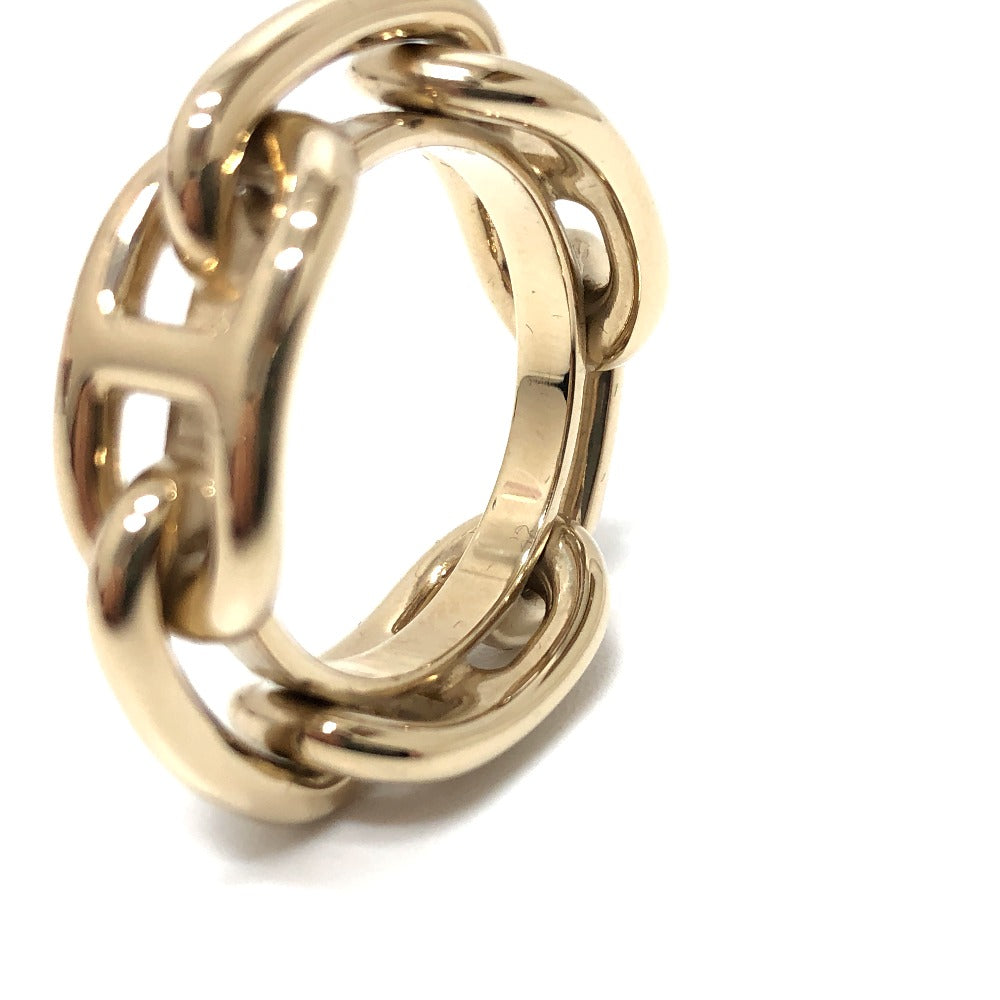 HERMES Scarf ring Gold Plated gold Scarf Ring 90 "Legato" Women