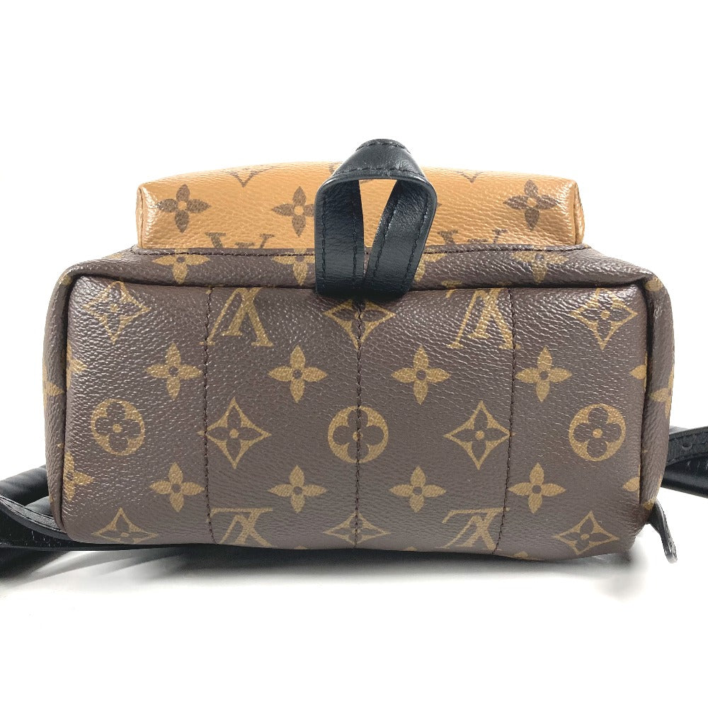 LOUIS VUITTON Backpack M44870 Monogram reverse canvas Brown x beige Monogram reverse Palm Springs Backpack PM Women