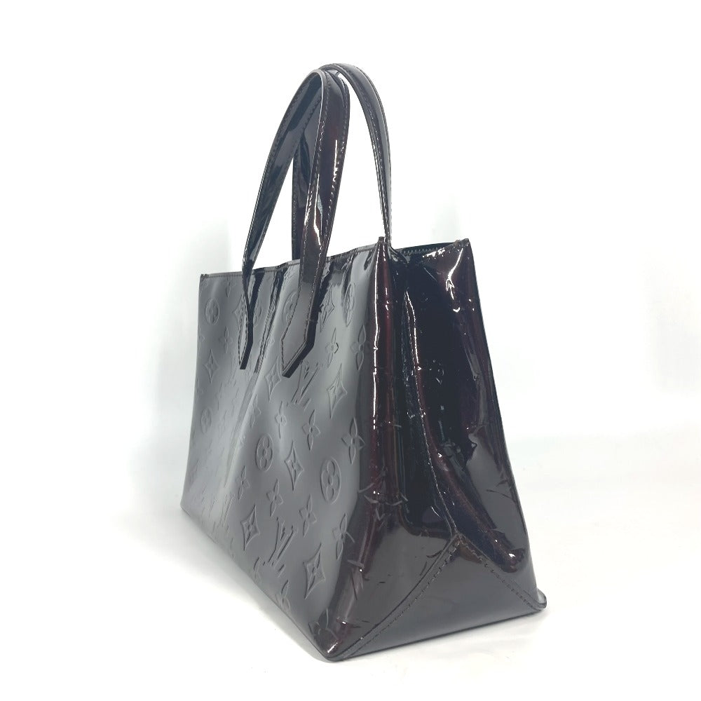 LOUIS VUITTON Handbag M93641 Monogram Vernis Purple type Monogram Vernis Wilshire PM Women
