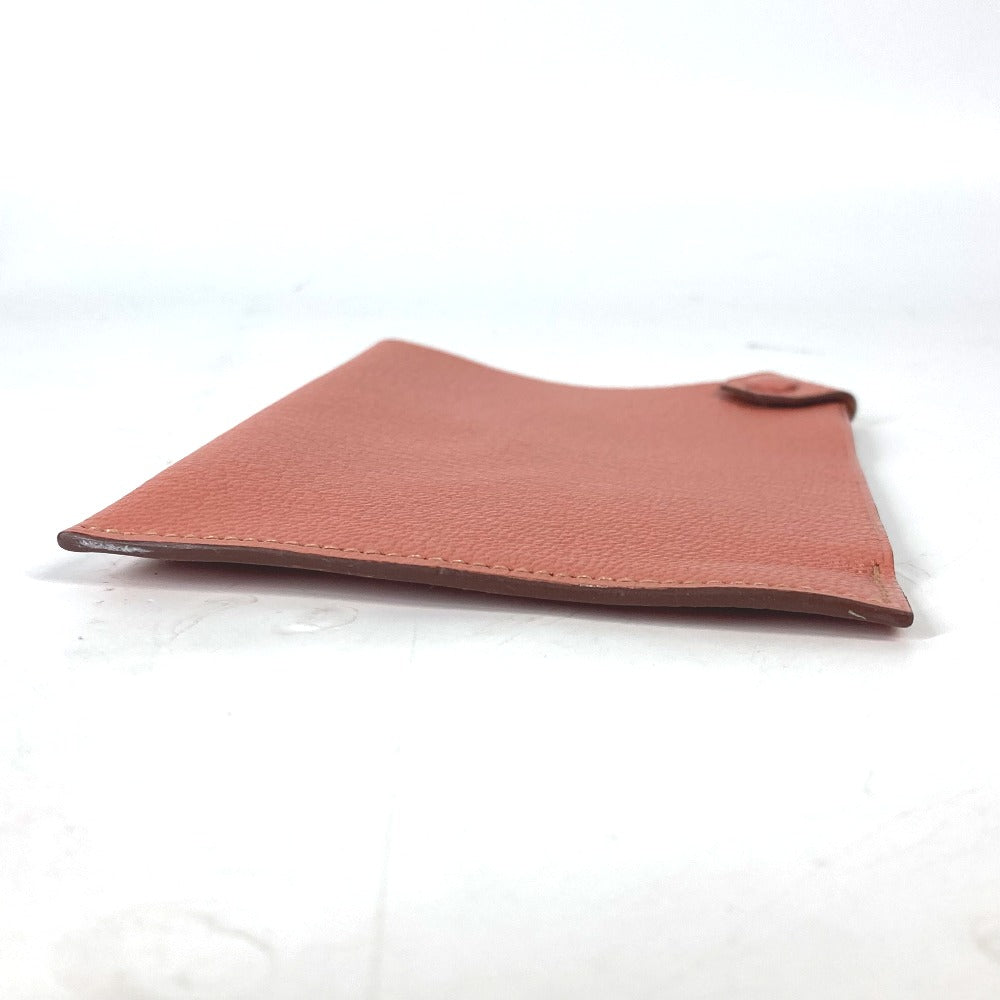 HERMES passport case Epsom Pink type Travel goods Termac PM Women