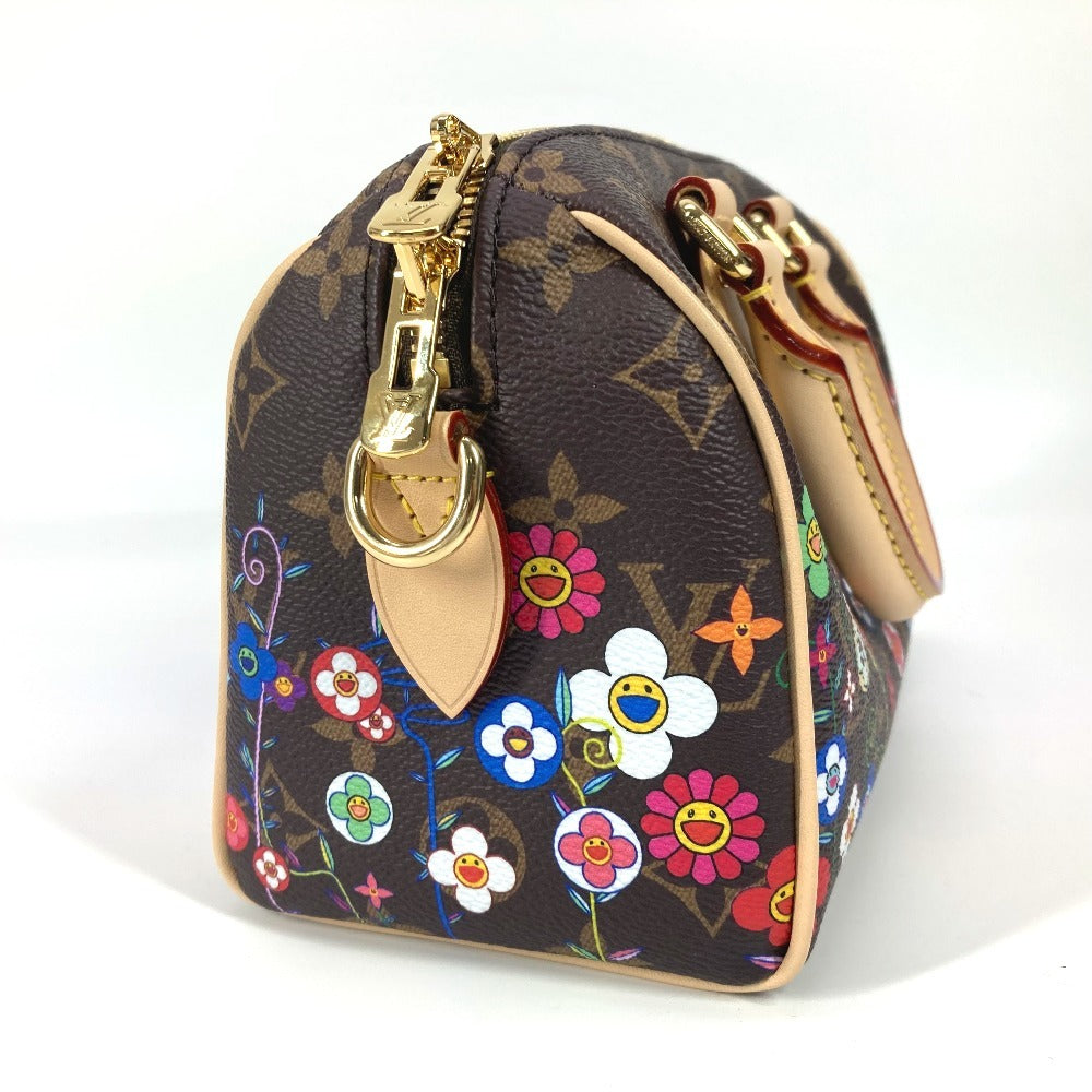 LOUIS VUITTON Handbag M14175 Monogram canvas Brown Monogram LV x TM Takashi Murakami Speedy bandouliere 20 Women