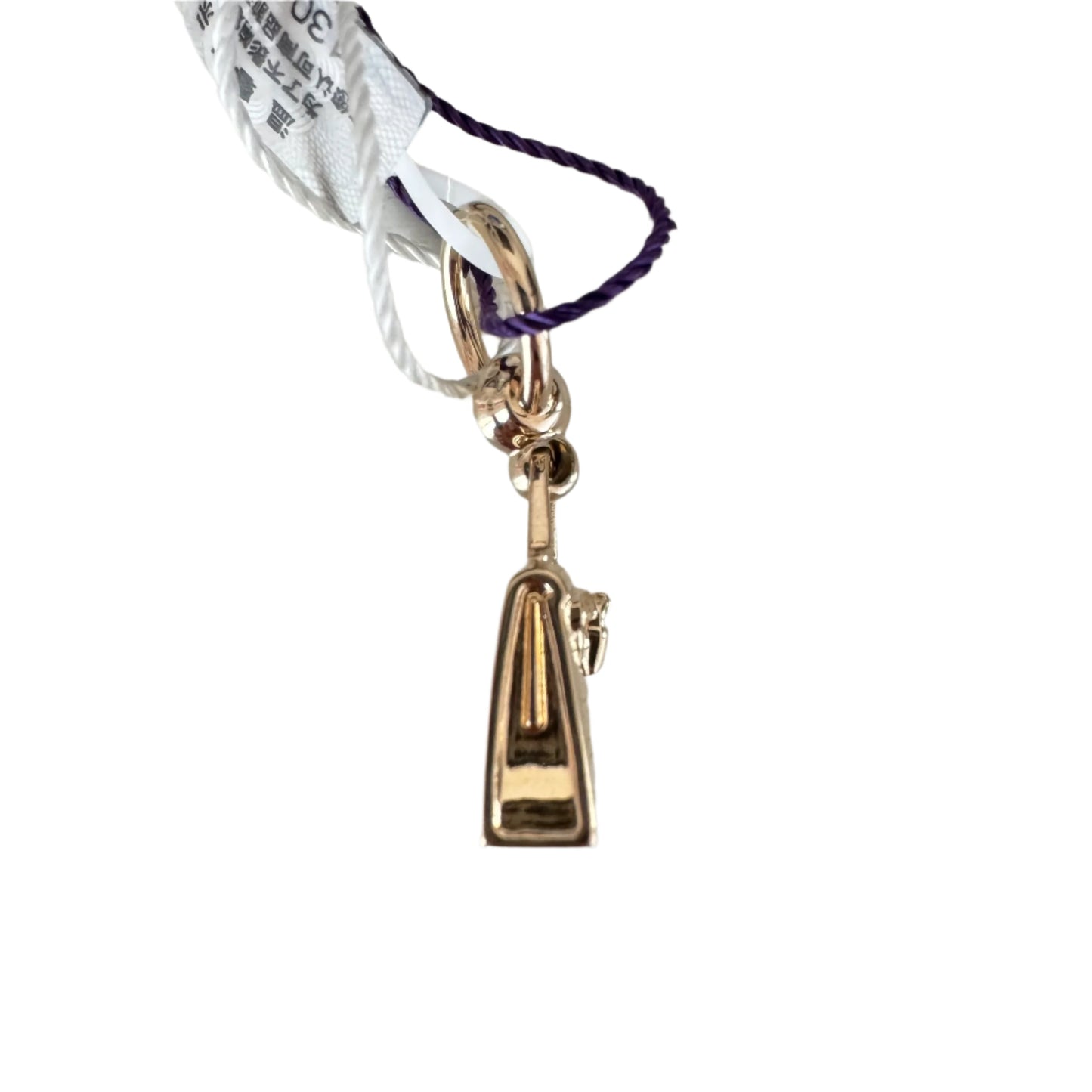 Hermès Top Kelly Pendant Light Rose Gold Necklace Charm Scarf Ring