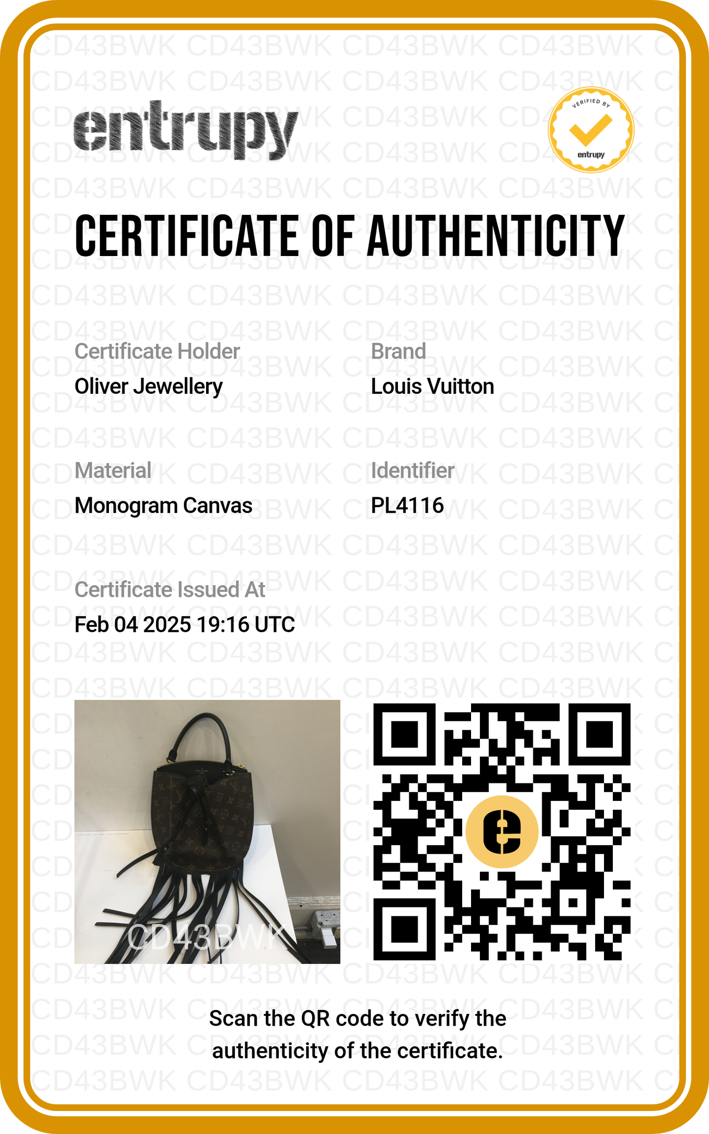 Louis Vuitton Monogram Macassar Fringed Noe