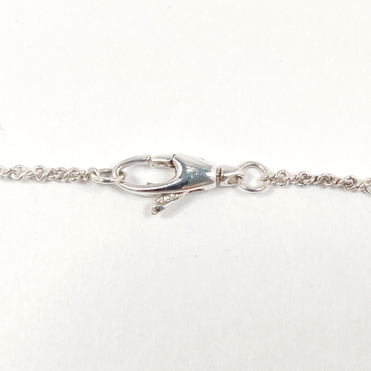 GUCCI Necklace Silver925, pearl Silver Ribbon motif