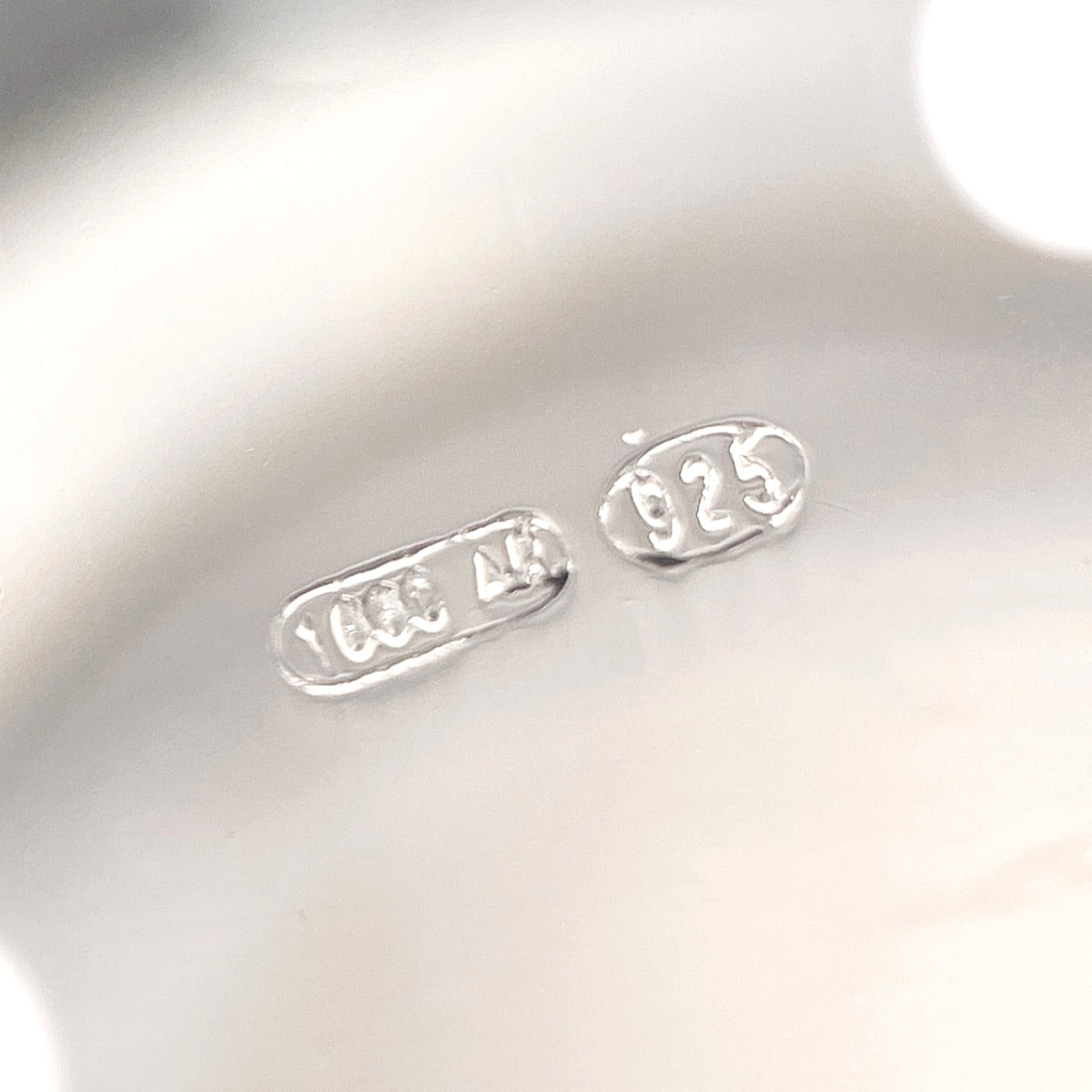 GUCCI key ring Silver925 Silver Ball chain Dog tag