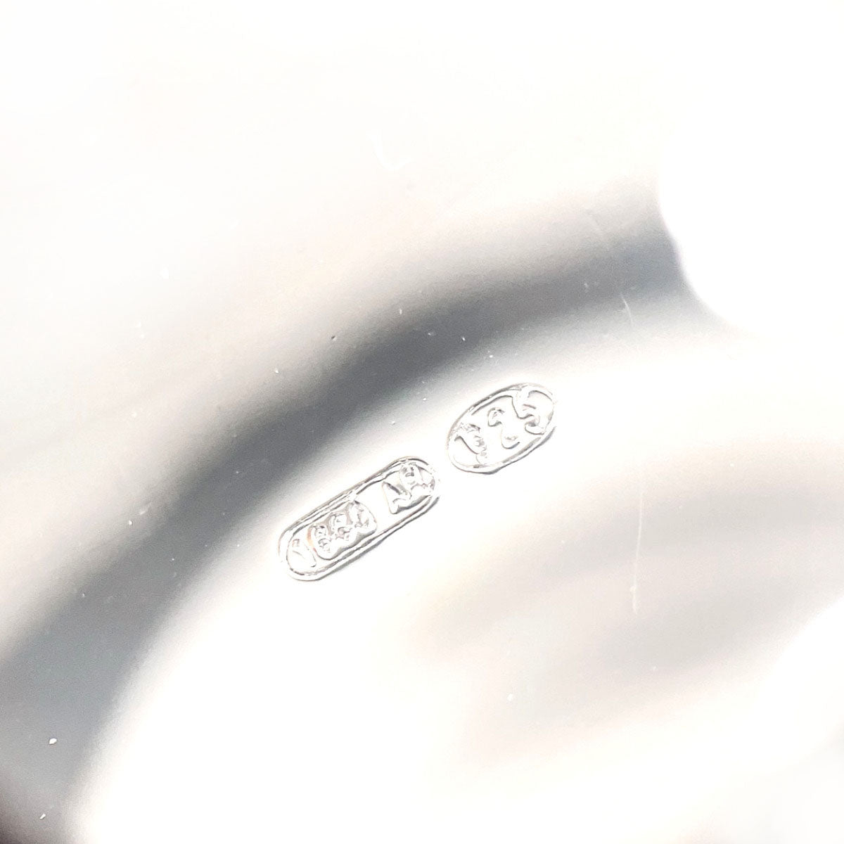 GUCCI key ring Silver925 Silver Ball chain Dog tag