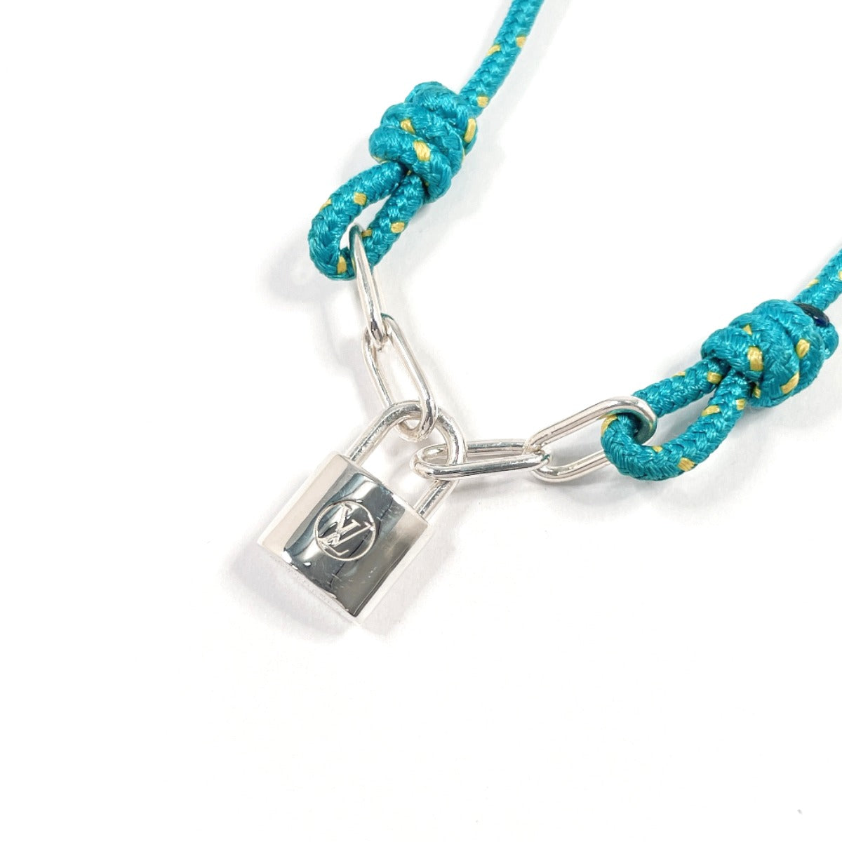 LOUIS VUITTON bracelet Q95866 Silver925 blue Bracelet Lockit