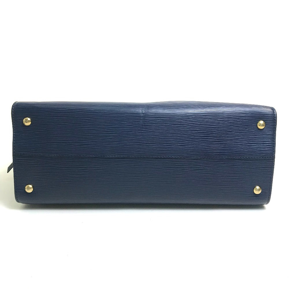 LOUIS VUITTON Handbag M54150 Epi Leather Navy x red Epi Vaneau GM Women