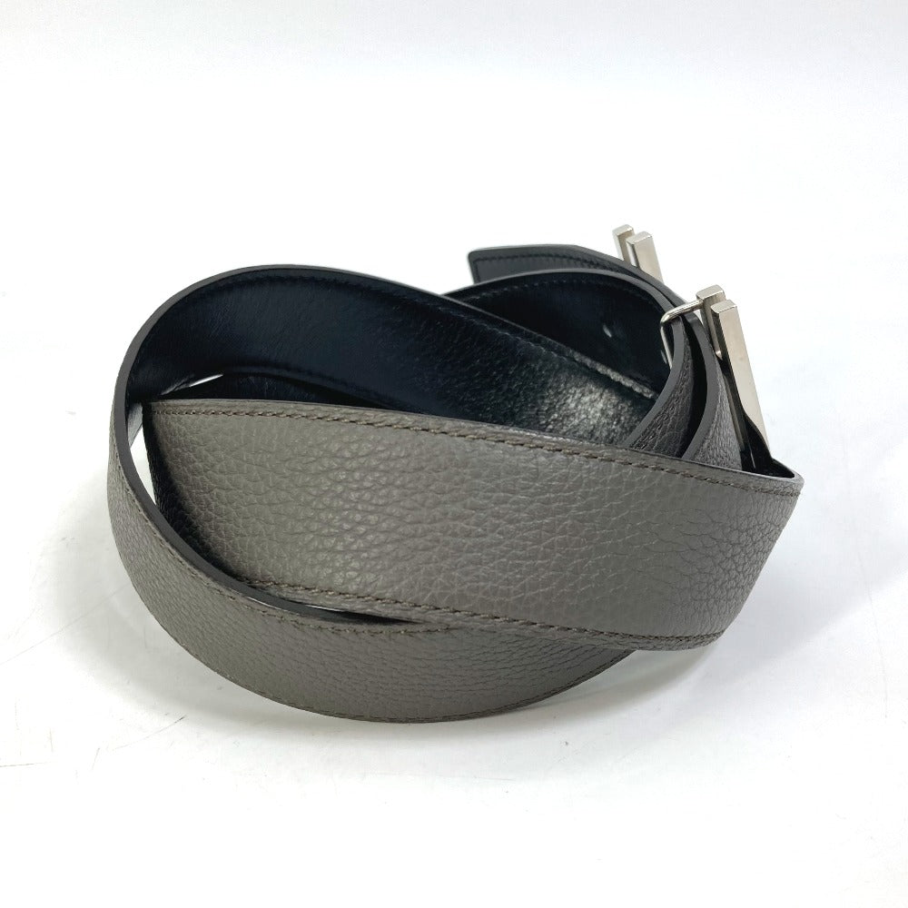 HERMES belt Togo gray H belt Ash okare Women 80