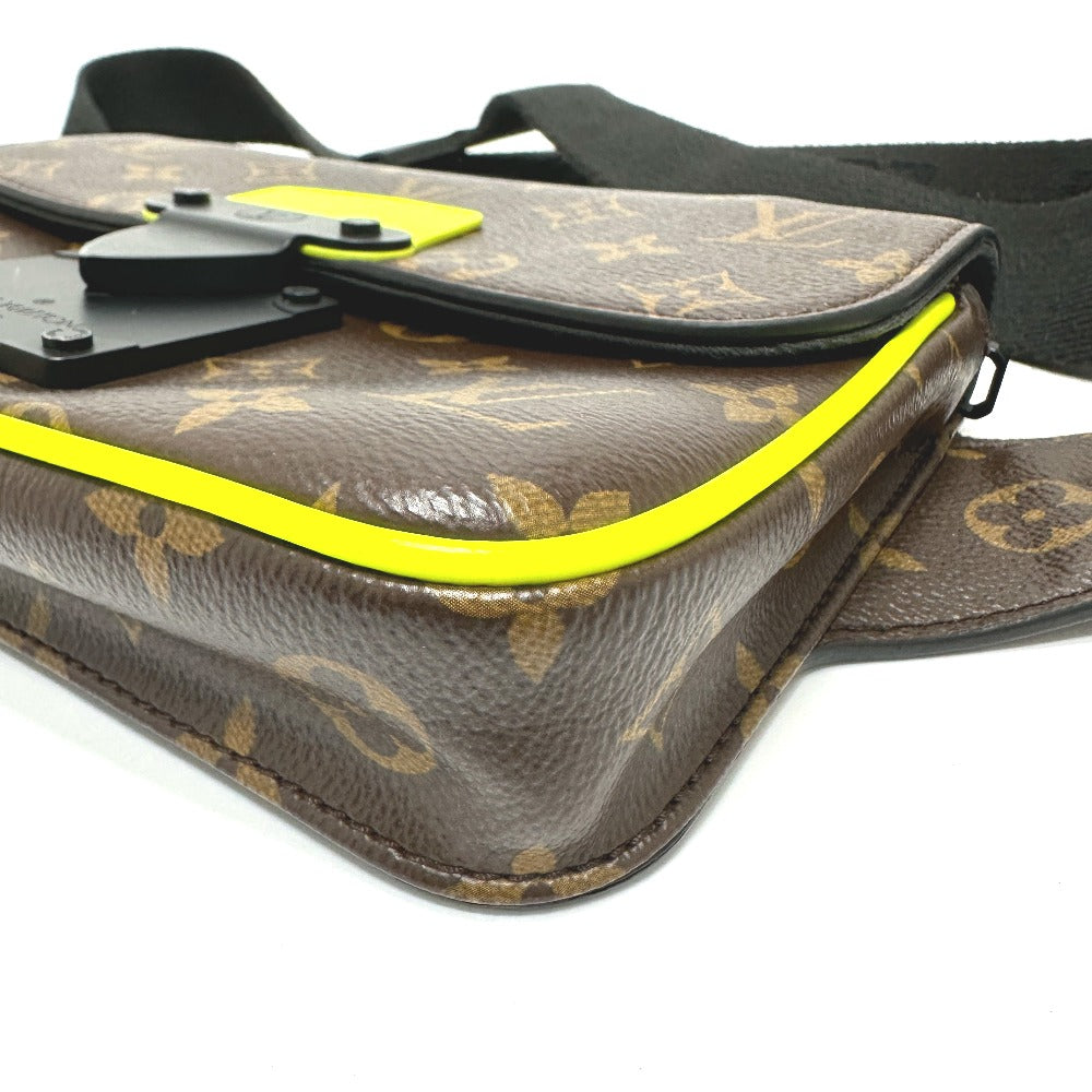LOUIS VUITTON Shoulder Bag M45864 Monogram canvas Brown Monogram S-lock slingback mens