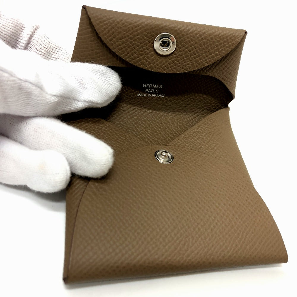 HERMES Coin case Epsom Brown Bastia