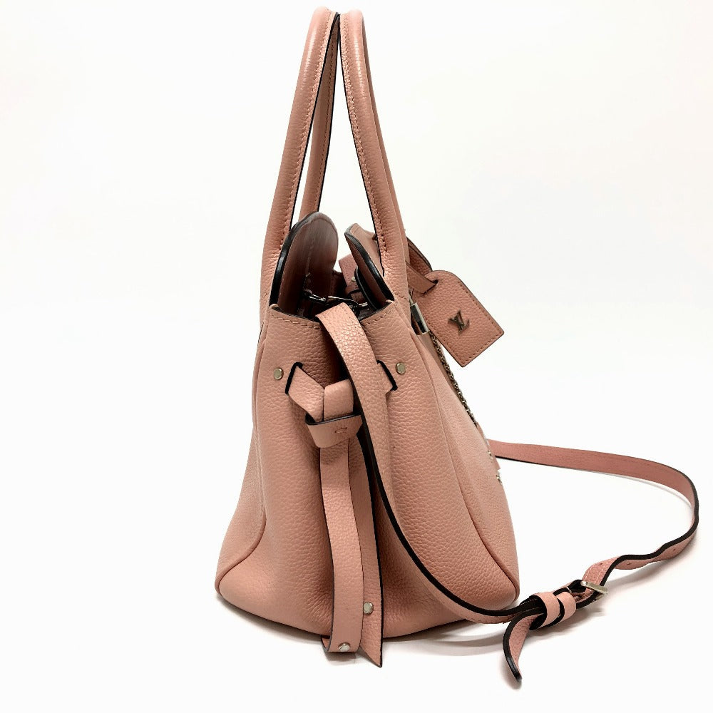 LOUIS VUITTON Handbag M54347 leather pink Mira PM Women