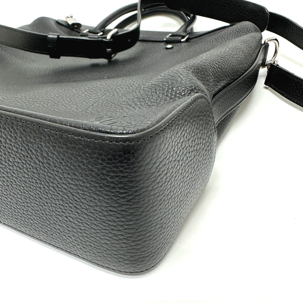 LOUIS VUITTON Tote Bag M94476 Taurillon Clemence Leather black Greenwich mens