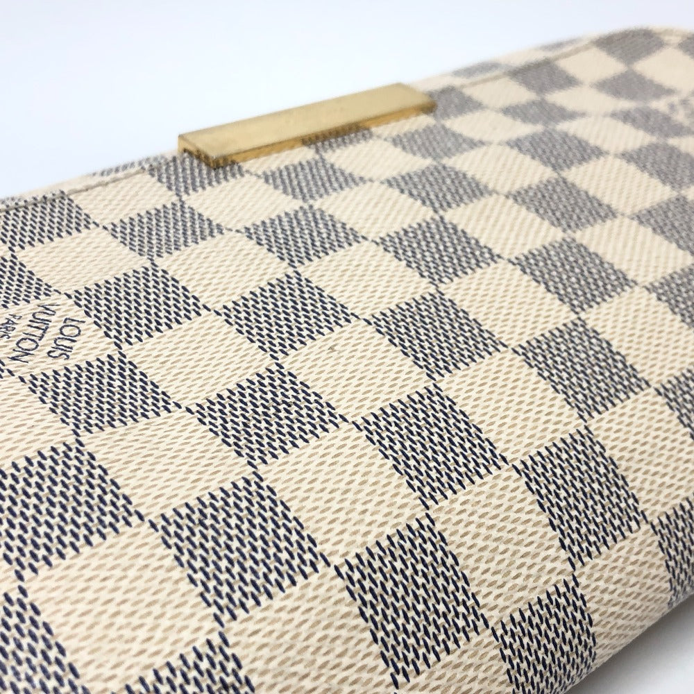 LOUIS VUITTON Shoulder Bag N41275 Damier Azur Canvas white Damier Azur Favorit MM Women