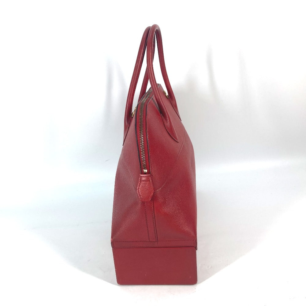 HERMES Handbag Courchevel Red vintage McPherson