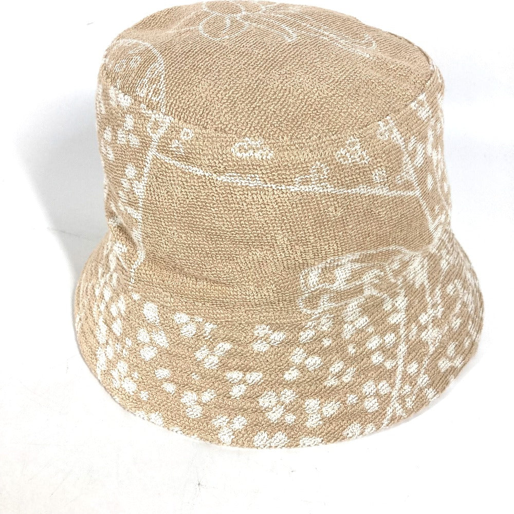 HERMES hat H231001N cotton beige pile Hat Gene bucket hat Women 58