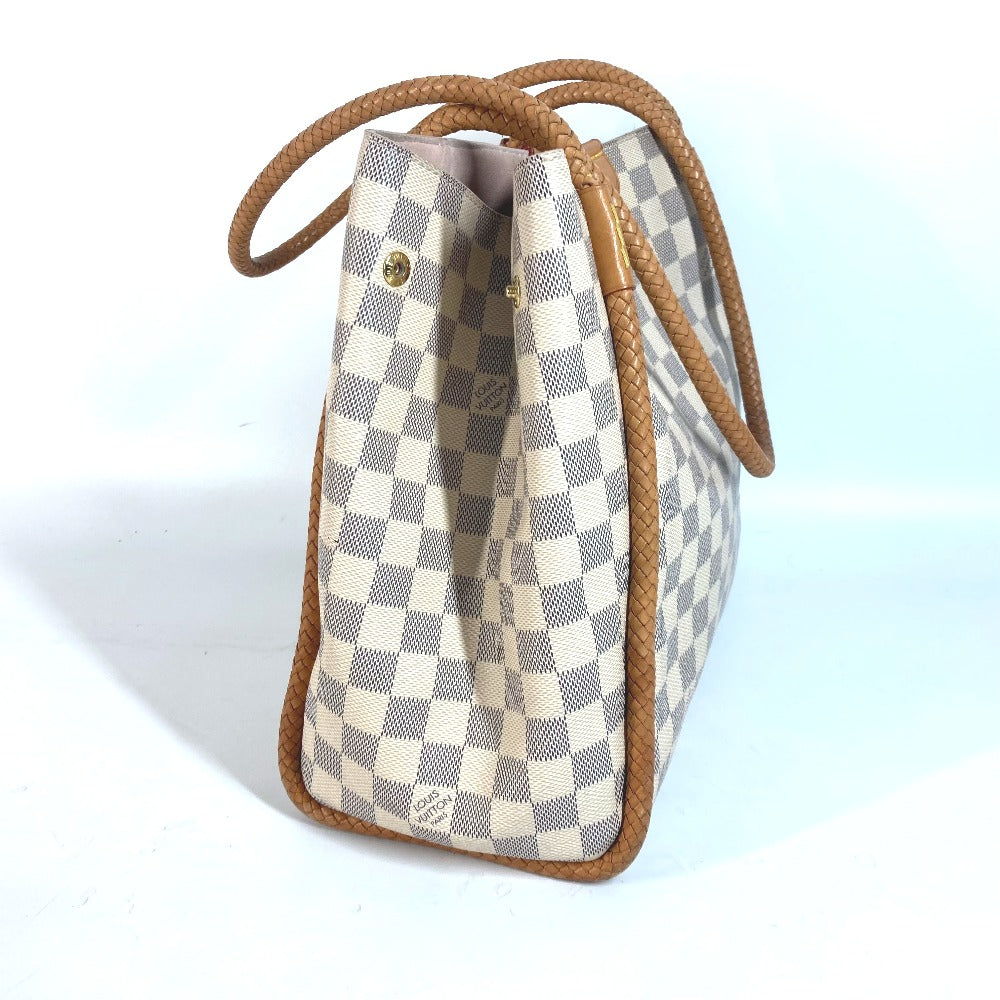 LOUIS VUITTON Shoulder Bag N44027 Damier Azur Canvas white Damier Azur Propriano Women