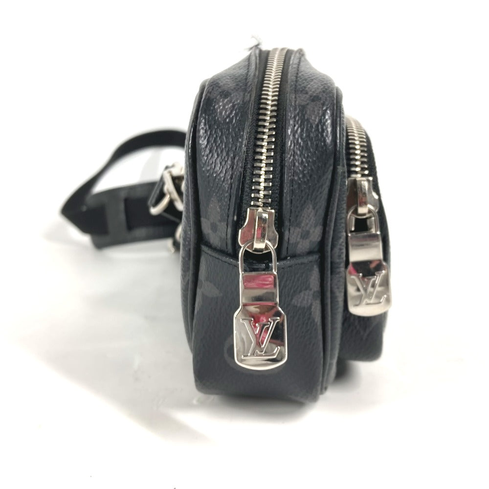 LOUIS VUITTON Shoulder Bag M30755 Monogram Eclipse Canvas black Monogram Eclipse Outdoor Pochette Women