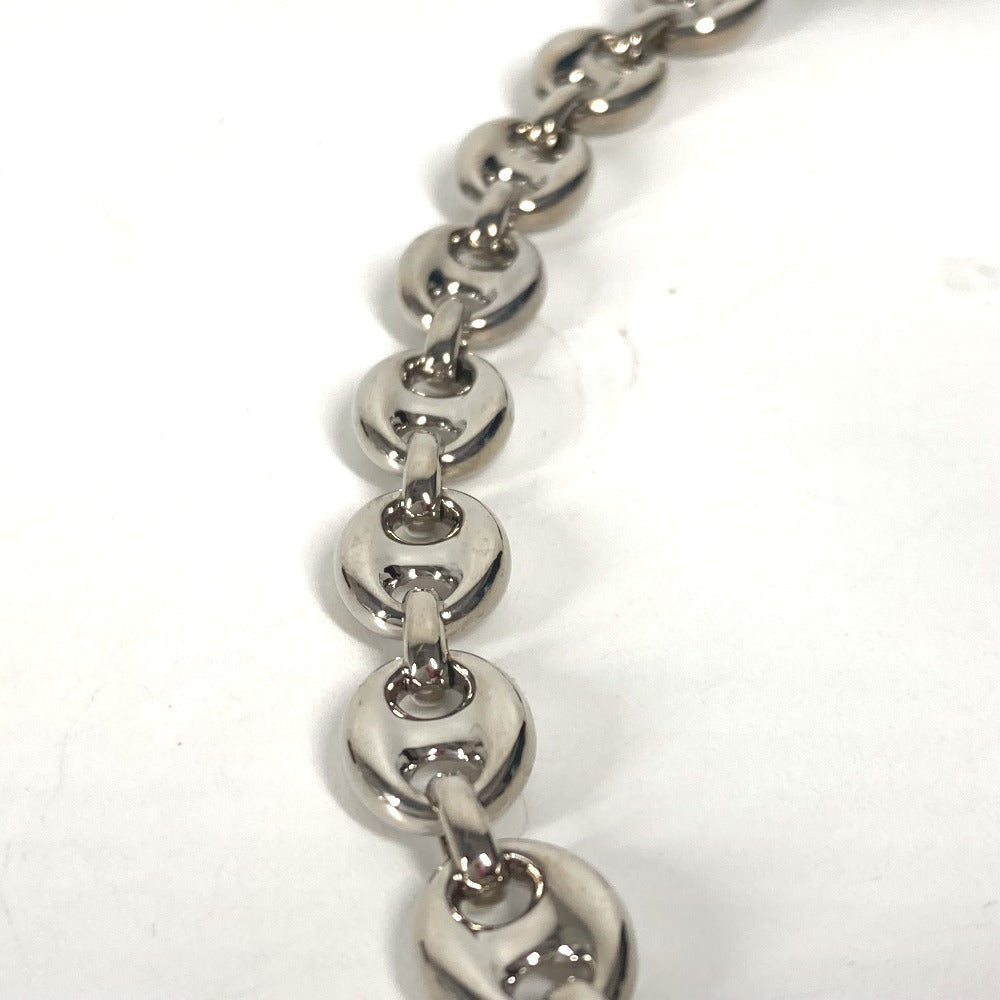 Dior Necklace N2062HOMMT metal Silvertype Chain Necklace Accessories Cylinder Cannage mens