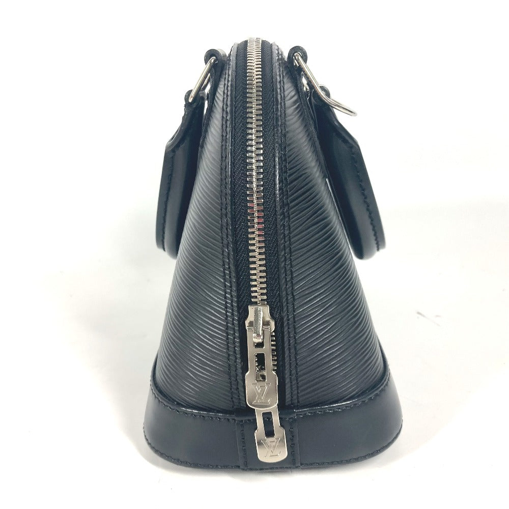 LOUIS VUITTON Shoulder Bag M81945 Epi Leather black Epi Nano Alma Women