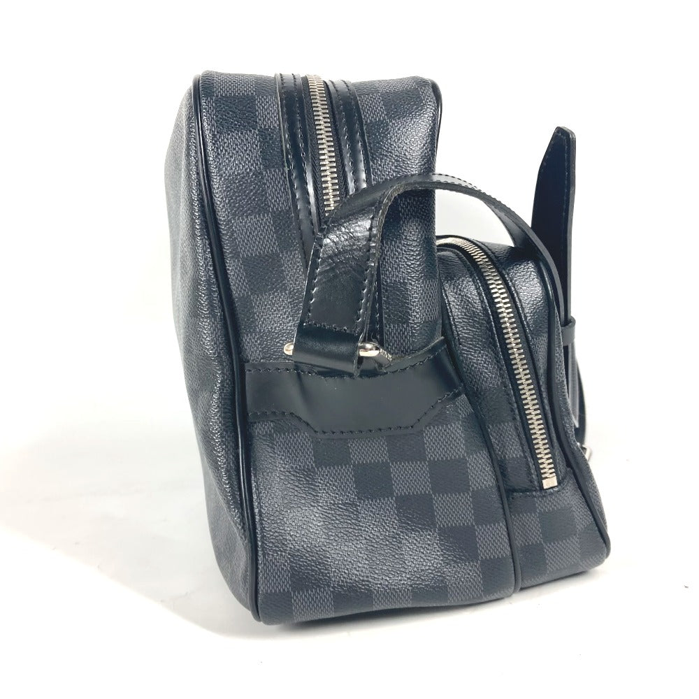LOUIS VUITTON Shoulder Bag N45252 Damier Grafitto Canvas black Damier Grafitte Io mens(Unisex)