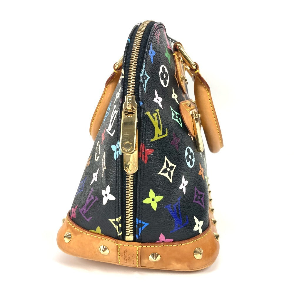 LOUIS VUITTON Handbag M40444�@ Monogram multicolor canvas black Monogram multicolor Alma PM Women