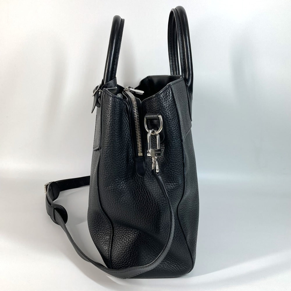 LOUIS VUITTON Tote Bag M55732 Taurillon Clemence Leather black Taurillon Clemence hippo business