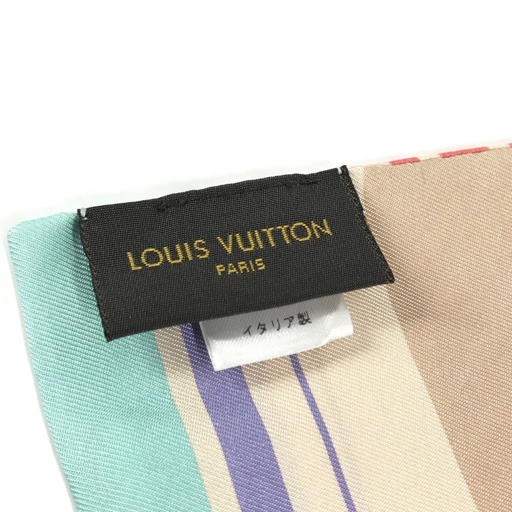 LOUIS VUITTON scarf M75856 silk Pink type Bando Almazing