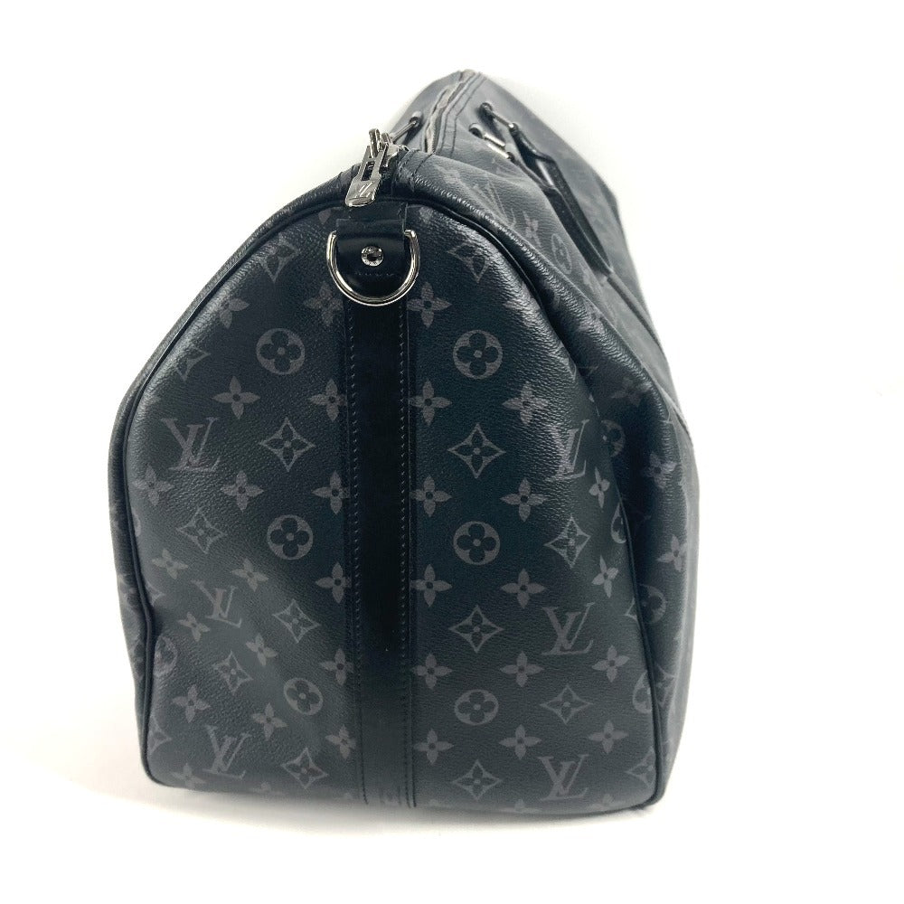 LOUIS VUITTON Boston Duffel bag M40605 Monogram Eclipse Canvas black Monogram Eclipse Keepall ã»bandouliere55