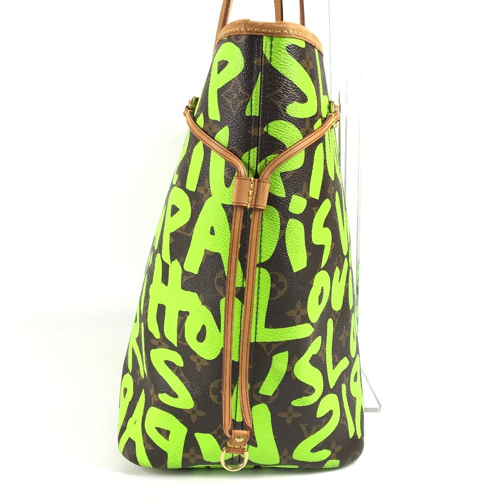 LOUIS VUITTON Tote Bag M93703 MonogramGraffitiCanvas green Monogram graffiti Neverfull GM Neverfull GM