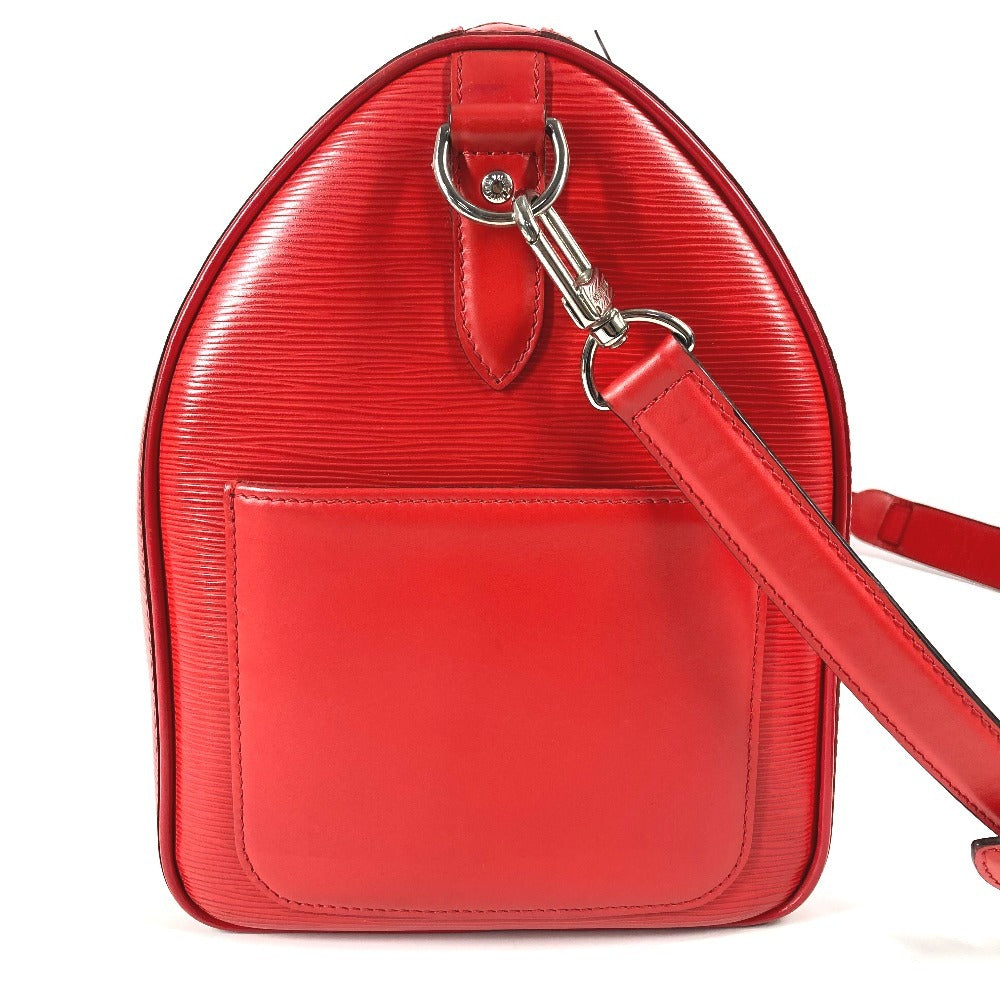 LOUIS VUITTON Boston Duffel bag M53419 Epi Leather Red Epi Supreme collaboration Keepall bandouliere45