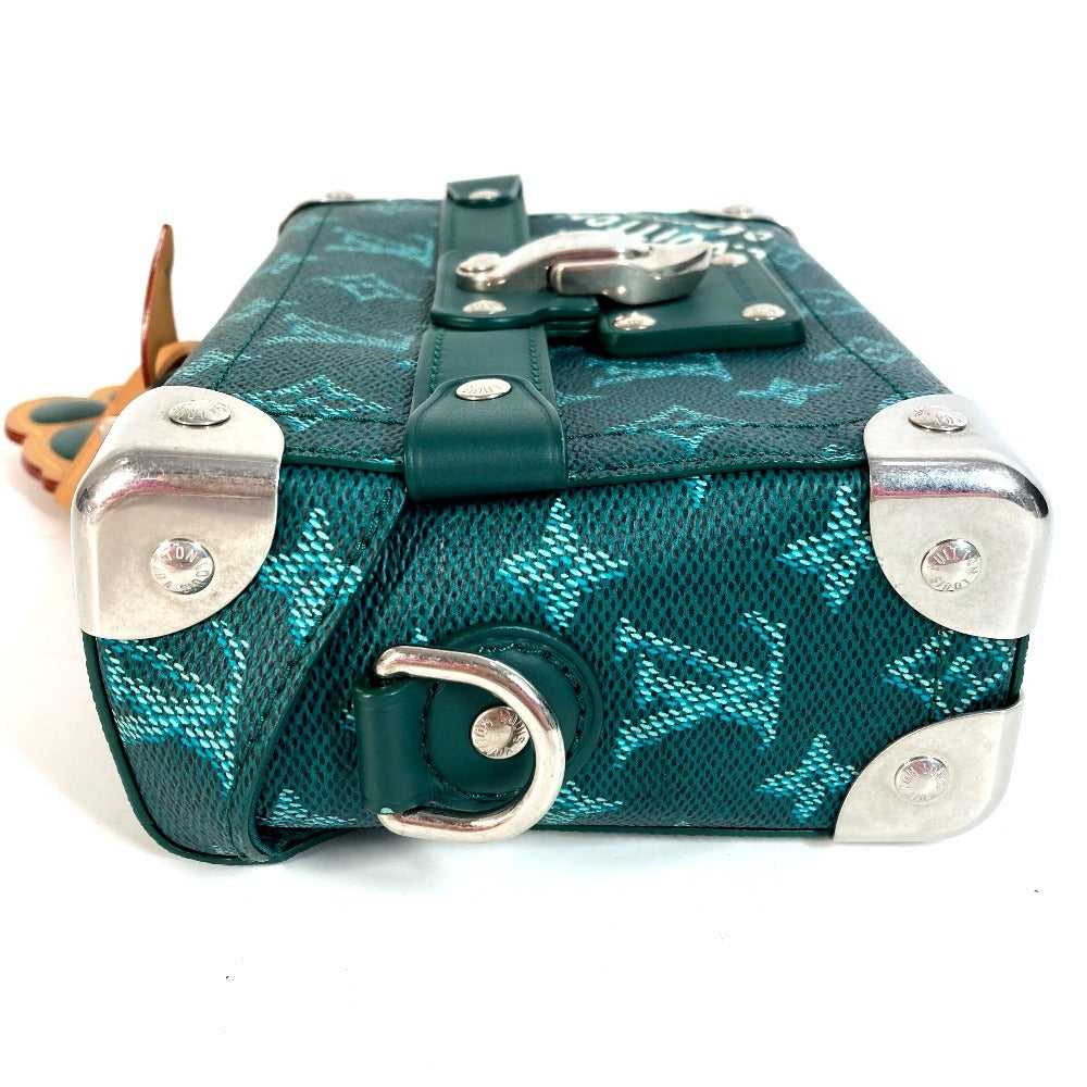 LOUIS VUITTON Handbag M12686 Leather, Monogram Heritage Canvas green Monogram Heritage Pharrell Williams Soul Trunk