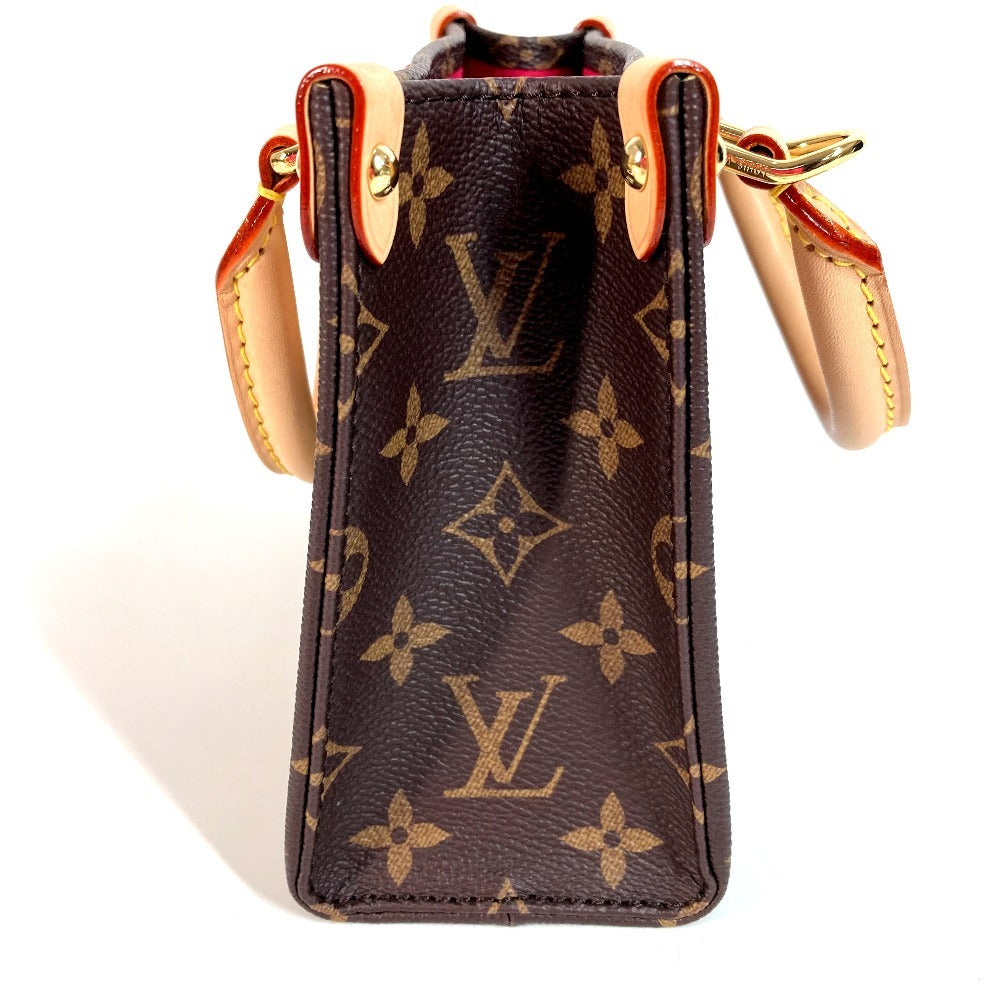 LOUIS VUITTON Handbag ï¼13668 Monogram canvas Brown LV x TM Monogram On the Go BB