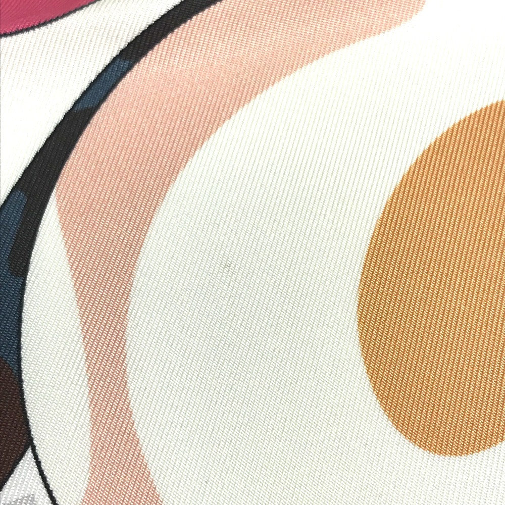 LOUIS VUITTON scarf M96273 silk white LV x TM Takashi Murakami Murakami Panda Panda Monogram Superflat Characters Square 70