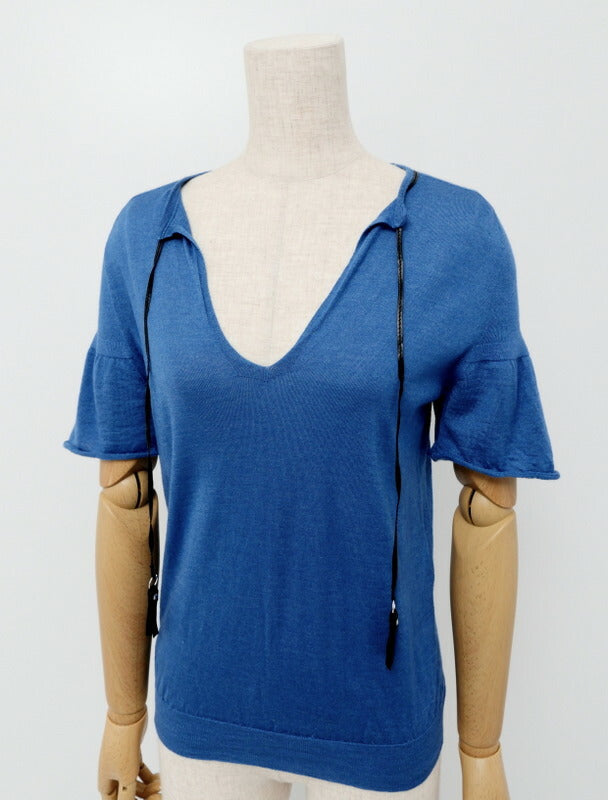 LOUIS VUITTON knit FAKS07ON0 knit blue Women XS