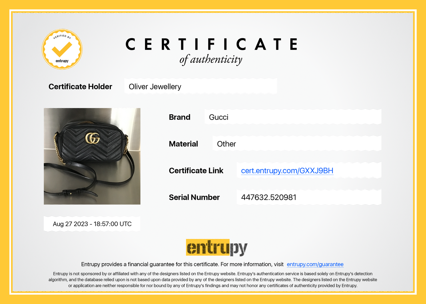 Gucci Black GG Marmont Matelasse Leather Small Shoulder Bag