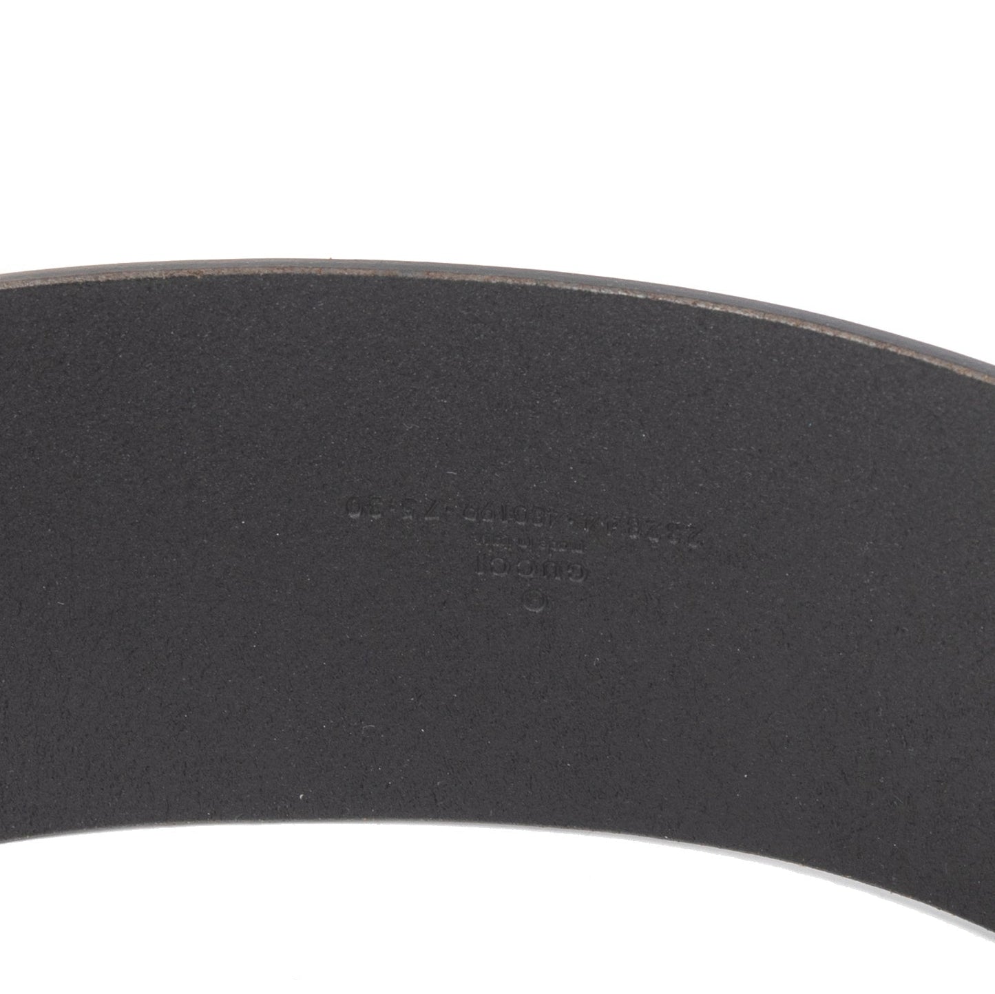 Gucci Black Leather Horsebit Wide Belt
