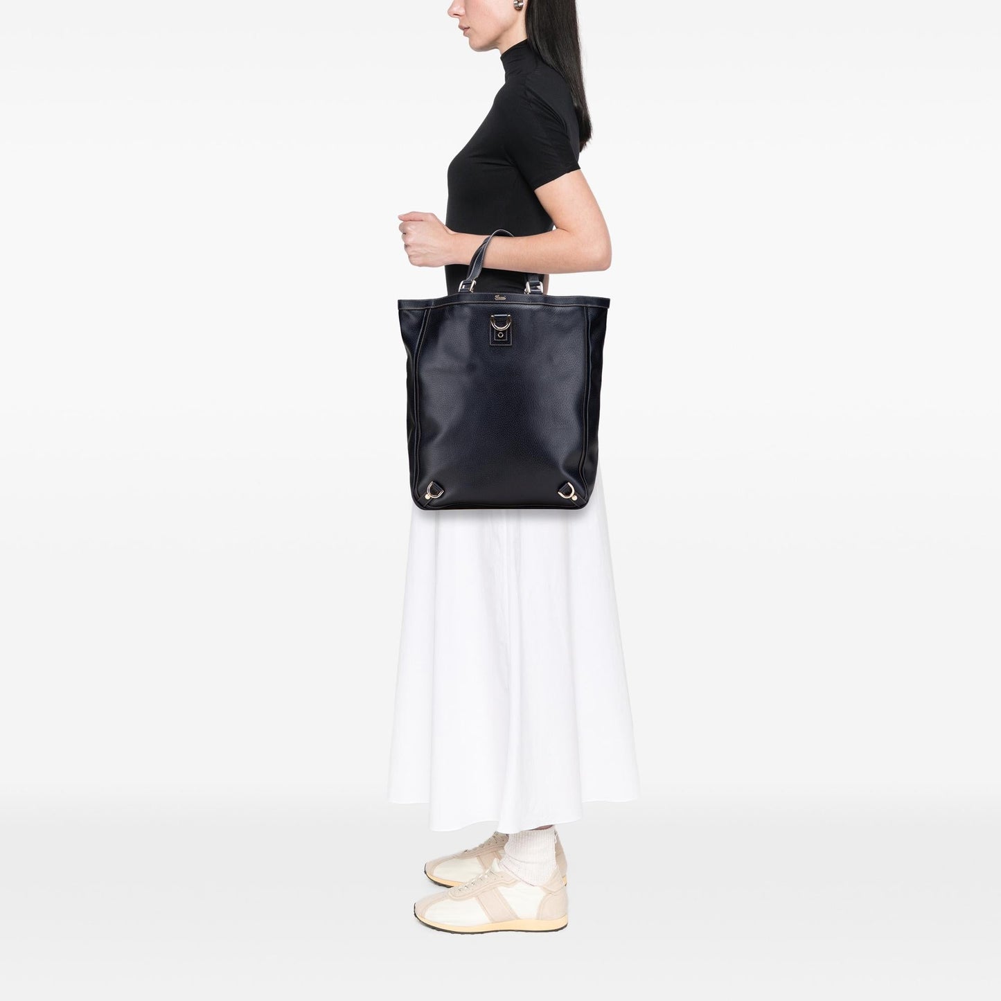 Gucci Calfskin Abbey D Ring Tote