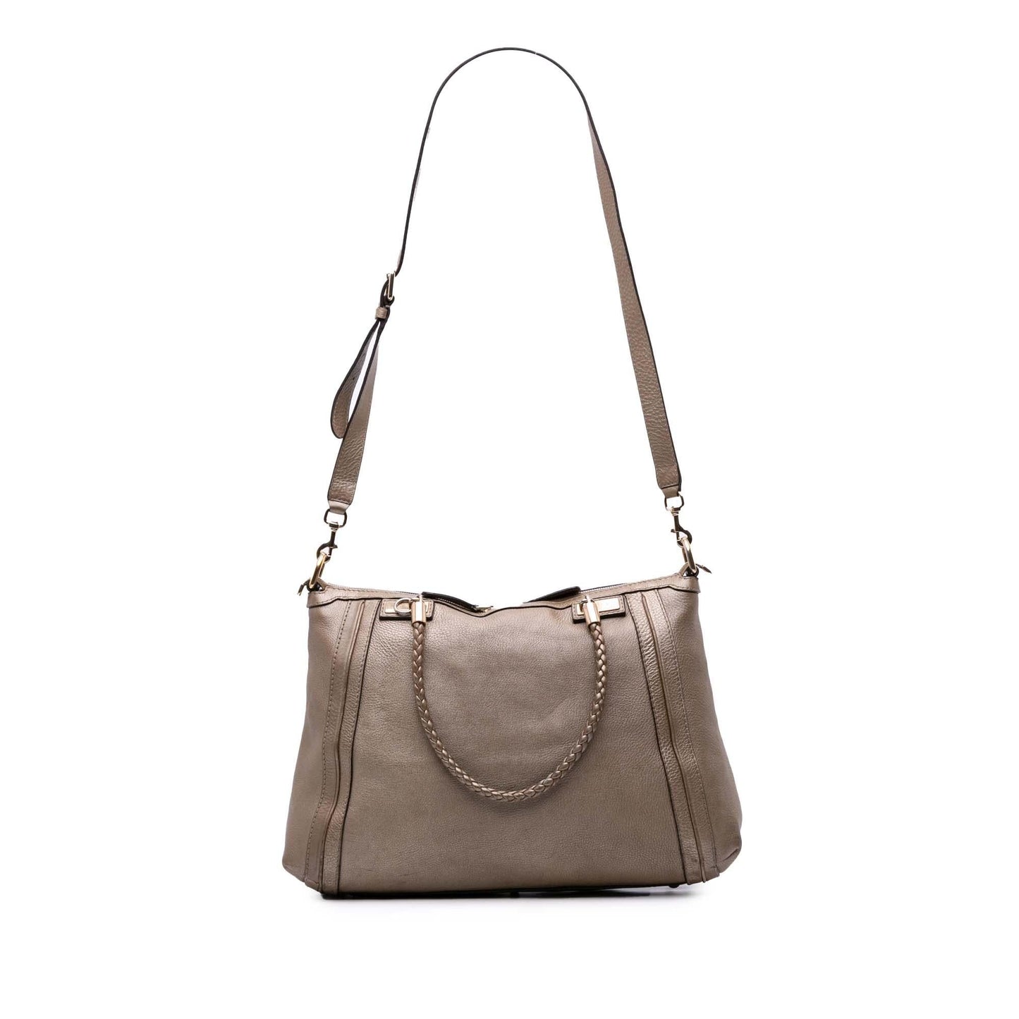 Gucci Calfskin Bella Satchel
